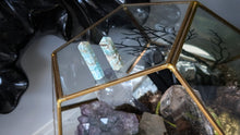 Load image into Gallery viewer, Caribbean Calcite Crystal Mini Towers 2pcs
