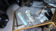 Load image into Gallery viewer, Caribbean Calcite Crystal Mini Towers 2pcs
