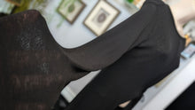 Load image into Gallery viewer, Pretty Little Things Black Sheer Long Top sz10
