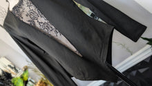 Load image into Gallery viewer, ChicMe Black Lace Body Suit Yoga Romper LG

