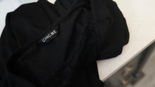 Load image into Gallery viewer, ChicMe Black Lace Body Suit Yoga Romper LG
