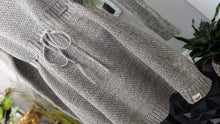Load image into Gallery viewer, Roxy Grey Sweater Long Sleeve Dress MD-LG
