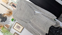 Load image into Gallery viewer, Roxy Grey Sweater Long Sleeve Dress MD-LG
