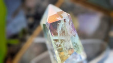 Load image into Gallery viewer, 2" Angel Aura Quartz Crystal Pillar Tower
