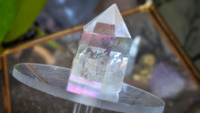 Load image into Gallery viewer, 1.5" Angel Aura Quartz Crystal Pillar Tower
