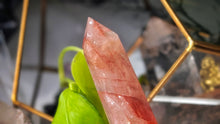 Load image into Gallery viewer, 3.5" Strawberry Quartz Crystal Pillar Tower
