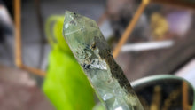Load image into Gallery viewer, 3" Epidote in Prehnite Crystal Pillar Tower
