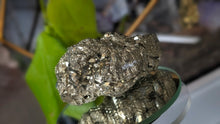 Load image into Gallery viewer, 3" Peru Pyrite Crystal Cluster
