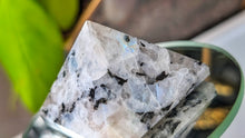 Load image into Gallery viewer, 2" Rainbow Moonstone Flash Crystal Pyramid
