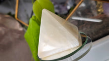 Load image into Gallery viewer, 2" Selenite Crystal Pyramid
