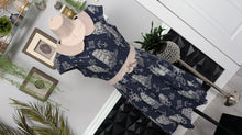 Load image into Gallery viewer, Sourpuss Nautical Kraken Dress SM

