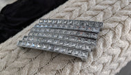 Rhinestone Crystal Bling Handles x5 (missing 2 gems) 5 & 1/4