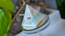Load image into Gallery viewer, 2" Caribbean Calcite Crystal Pyramid
