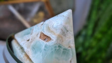 Load image into Gallery viewer, 2" Caribbean Calcite Crystal Pyramid
