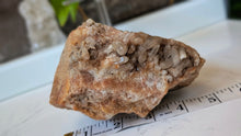 Load image into Gallery viewer, 5" Smokey Quartz Calcite Crystal Cluster
