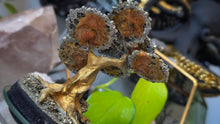 Load image into Gallery viewer, 4" Peru Pyrite Gold Crystal Cluster Mini Tree
