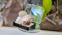 Load image into Gallery viewer, 2" Aragonite Crystal Cluster in Display Case

