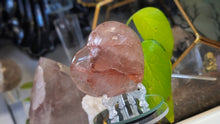 Load image into Gallery viewer, 3" Rainbow Strawberry Quartz Crystal Heart

