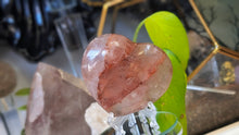 Load image into Gallery viewer, 3" Rainbow Strawberry Quartz Crystal Heart
