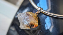 Load image into Gallery viewer, Burnt Clear Quartz Crystal Necklace
