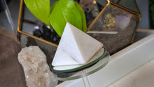 Load image into Gallery viewer, 2" White Onyx Stone Crystal Pyramid

