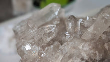 Load image into Gallery viewer, 4" Clear Quartz Crystal Cluster
