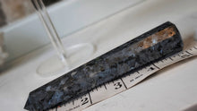 Load image into Gallery viewer, 5" Larvikite Labradorite Flash Crystal Pillar Tower
