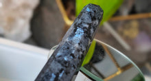 Load image into Gallery viewer, 5" Larvikite Labradorite Flash Crystal Pillar Tower
