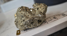 Load image into Gallery viewer, 3" Peru Pyrite Crystal Cluster
