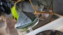 Load image into Gallery viewer, 2.5" Hematite Stone Crystal Pyramid
