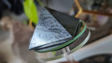 Load image into Gallery viewer, 2.5" Hematite Stone Crystal Pyramid
