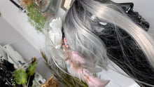 Load image into Gallery viewer, Pink Flower &amp; Feather Hair Clip (1pc)
