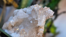 Load image into Gallery viewer, 4" Clear Quartz Crystal Cluster
