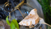 Load image into Gallery viewer, 4.5" Citrine &amp; Hematite Crystal Cluster
