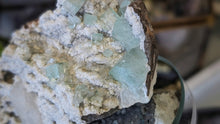 Load image into Gallery viewer, 3" Green Apophyllite Heulandite Zeolite Cluster

