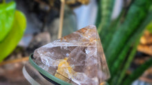Load image into Gallery viewer, 2" Smokey Quartz Crystal Pyramid (chipped tip)
