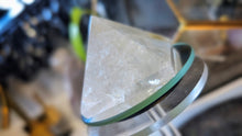 Load image into Gallery viewer, 2" Clear Quartz Crystal Pyramid
