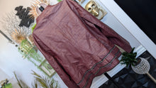 Load image into Gallery viewer, Cleo Burgundy Faux Pu Leather Zipper Moto Jacket XXL
