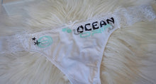 Load image into Gallery viewer, Ocean Drip Hibiscus Mint Starfish Panties XL-XXL NEW
