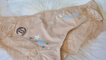 Load image into Gallery viewer, Ocean Drip Hibiscus &amp; Starfish Panties XL NEW
