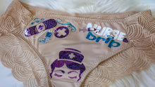 Load image into Gallery viewer, Nurse Drip Design Laced Panties Underwear XL
