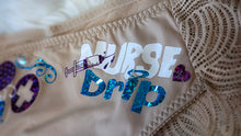 Load image into Gallery viewer, Nurse Drip Design Laced Panties Underwear XL
