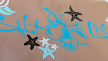 Load image into Gallery viewer, Ocean Drip &amp; Salt Life Hibiscus &amp; Starfish Panties XL
