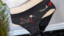 Load image into Gallery viewer, Vixen Drip Custom Pressed Gothic Panties Underwear SM
