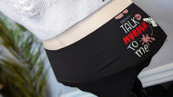 Morbid Drip Custom Pressed Gothic Panties Underwear 2X