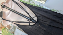 Load image into Gallery viewer, Roxy Black Strappy Dress Cover Up XL
