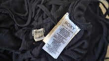 Load image into Gallery viewer, Roxy Black Strappy Dress Cover Up XL
