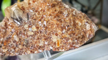 Load image into Gallery viewer, 6" Honey Calcite Quartz Crystal Cluster
