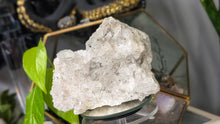 Load image into Gallery viewer, 4" Clear Quartz Crystal Cluster w/ Chlorite Inclusions

