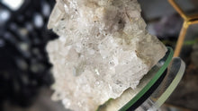 Load image into Gallery viewer, 4" Clear Quartz Crystal Cluster w/ Chlorite Inclusions
